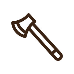 axe blade construction cut tools icon