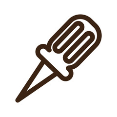 awl sewing tool tools icon