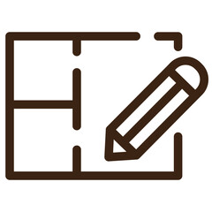 architect architecture blueprint house plan icon