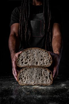 Homemade sourdough bread