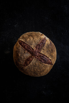 Homemade sourdough bread