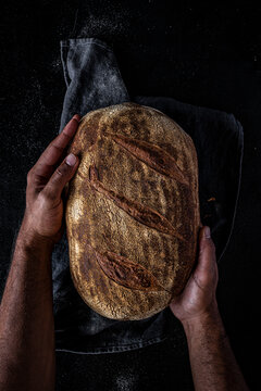 Homemade sourdough bread
