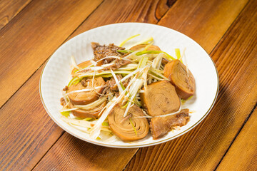 Braised Vegetarian Chicken with Northeast China's Special Cold Dish