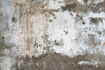 Obraz premium Old grunge cracked wall textured background, Cement wall background exterior.