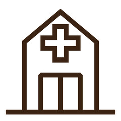 Obraz premium modern office urban outline icon