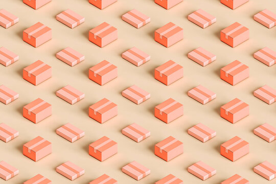 3d pattern of a delivery concept