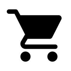 Web store shopping cart icon symbol signs for apps and websites with transparent background PNG © Evolvect