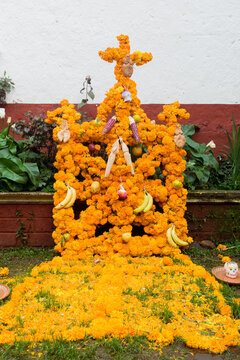 Day Of The Death (dia De Muertos) Altar