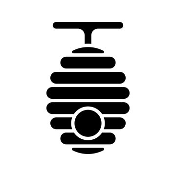recommend clip art: beehive icon. honey sign. vector illustration