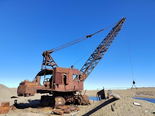 abandoned old technology