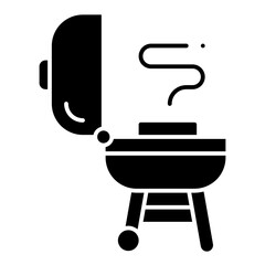 grill food solid icon