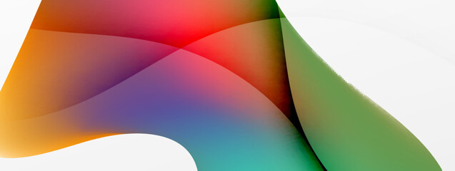 Fluid color abstract background. Liquid gradients, wave pattern. Trendy techno business template for wallpaper, banner, background or landing