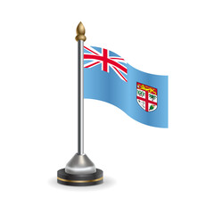 State table flag of Fiji. National symbol perfect for design, Background transparent