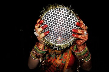 Karwa Chauth is a festival celebrated by Hindus, more specifically Nepalis and , Northern-Western Indian women on the fourth day after Purnima (a full moon) in the month of Ashwin.