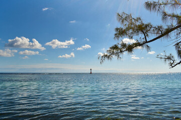 beautiful caribbean seascape