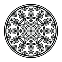 Black mandala,
luxury ornamental mandala design background, mandala design, Mandala pattern Coloring book Art wallpaper design, tile pattern, greeting card, Black and White Mandala

