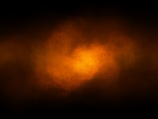 Explosion background. Thermal energy group, an illustration generated from a tablet, used as a background in abstract style.