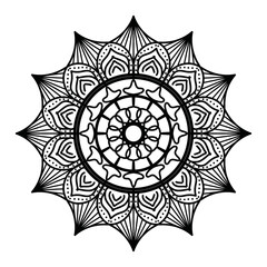 Black mandala,
luxury ornamental mandala design background, mandala design, Mandala pattern Coloring book Art wallpaper design, tile pattern, greeting card, Black and White Mandala
