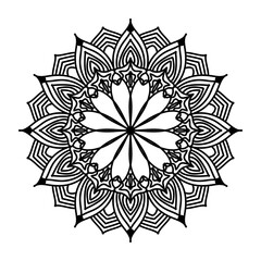 Black mandala,
luxury ornamental mandala design background, mandala design, Mandala pattern Coloring book Art wallpaper design, tile pattern, greeting card, Black and White Mandala
