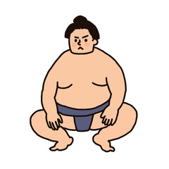 力士のイラスト