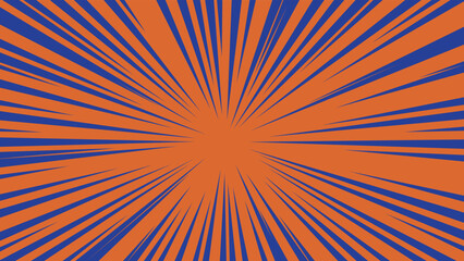 Obraz premium Colorful concentration line background material