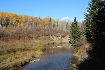 October On The Creek, Whitemud Park, Edmonton, Alberta