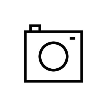 Camera vector icon symbol design