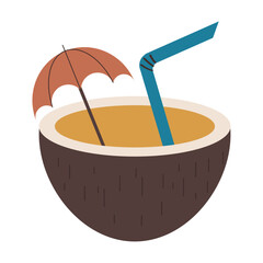 coconut cocktail drink