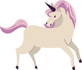 unicorn magic animal posing