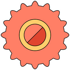 gear and cogwheel symbol illustration