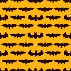 Halloween vector seamless pattern
