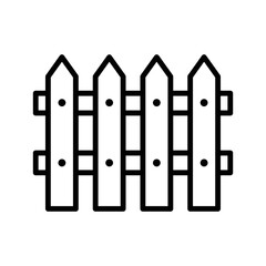 fence icon vector design template in white background