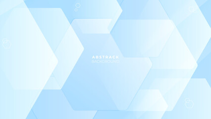 white background with light blue gradient color