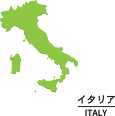 Fototapeta premium イタリアのイラスト