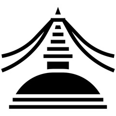 NEPAL glyph icon
