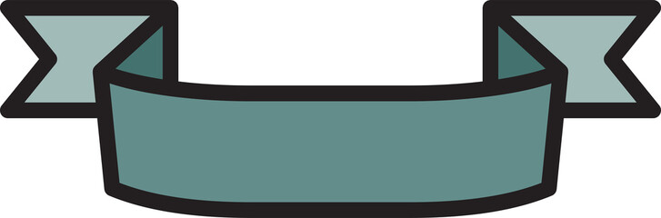 ribbon banner illustration