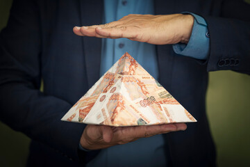 pyramid scheme in the hands of a fraudster. The concept of exchange in financial markets is the...