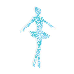 ornamental ballet dancer, ballerina