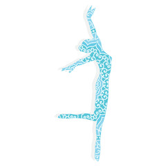 ornamental ballet dancer, ballerina