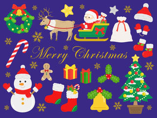 クリスマスのイラスト素材コレクション