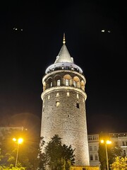 Obraz premium lighthouse at night