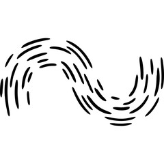 abstract curved shape for decoration, website, web, presentation, printing, banner, logo, poster design, etc.