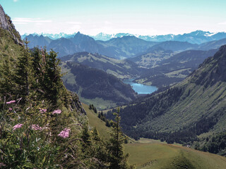 vue depuis le rochers de naye 
