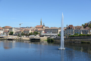 Fototapeta premium Dordogne und Bergerac