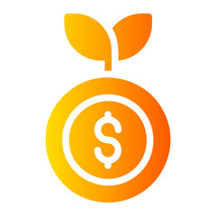 growth gradient icon