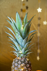 pineapple on the table