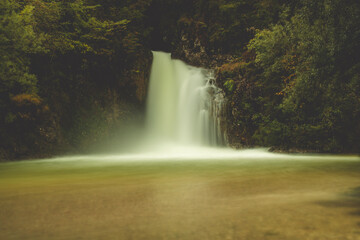 Grmecica waterfall in Slovenia