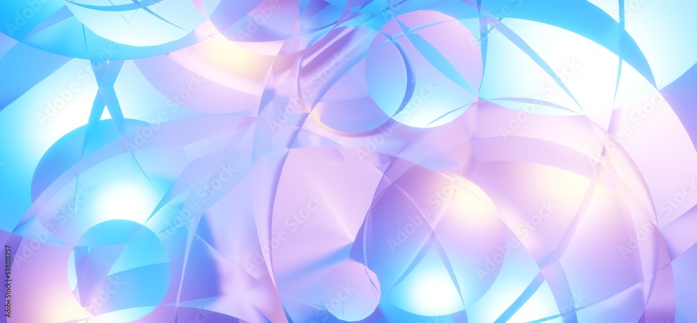 Poster abstract colorful pattern in design background 3d render
