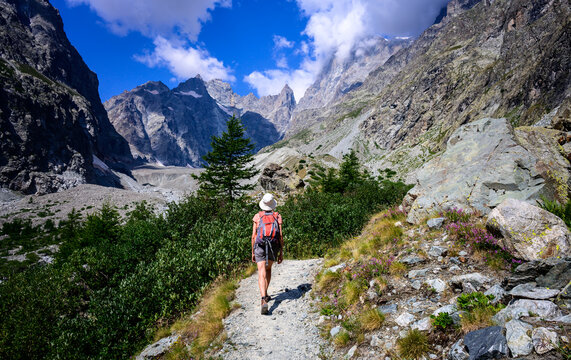 Randonn&eacute;e dans le parc national des Ecrins