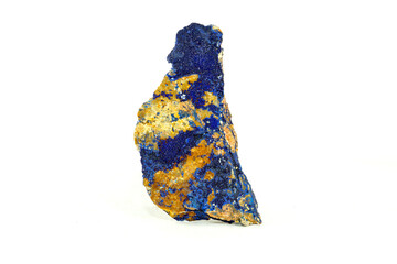 Azurite is a soft, dark blue, copper-colored mineral. Natural Minerals. Natural Stones. Gemology